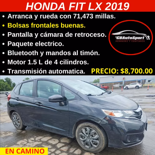 HONDA FIT LX 2019