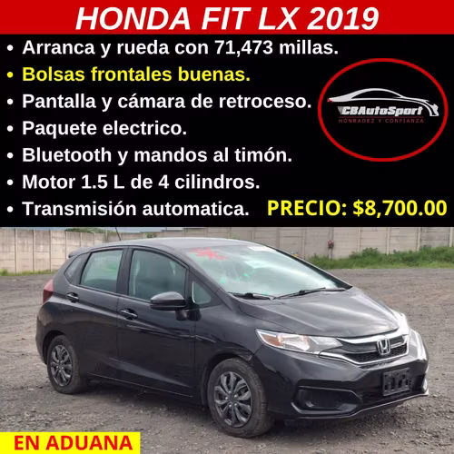 HONDA FIT LX 2019