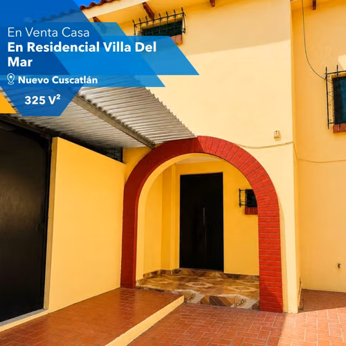CASA EN VENTA, RESIDENCIAL VILLA DEL MAR
