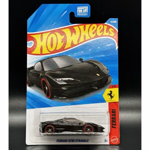Hot Wheels (Black ) Ferrari SF90 Stradale.