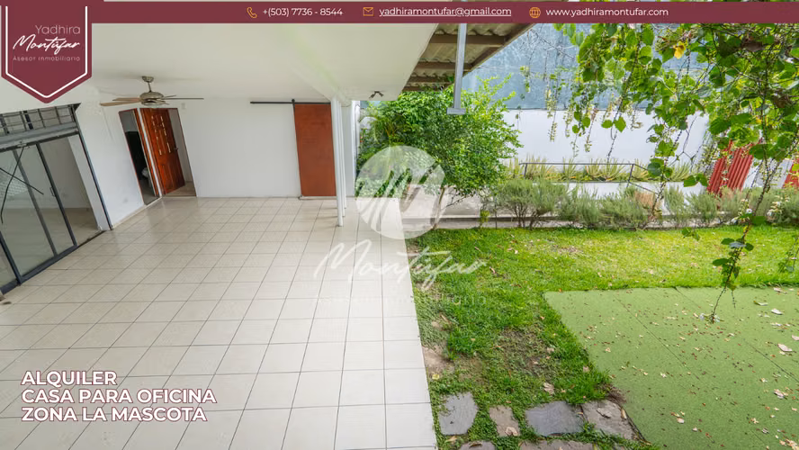 Casa en Zona La Mascota Ideal para Oficinas en Alquiler - Imagen 19