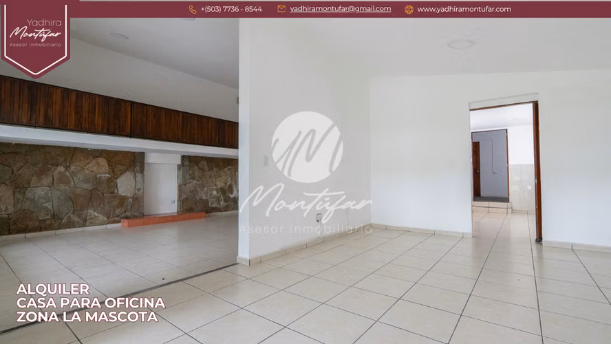 Casa en Zona La Mascota Ideal para Oficinas en Alquiler - Imagen 13