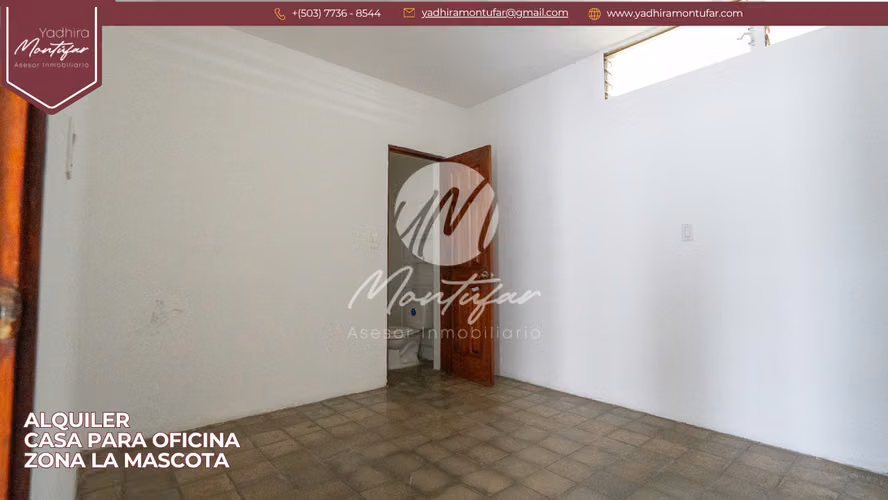 Casa en Zona La Mascota Ideal para Oficinas en Alquiler - Imagen 2