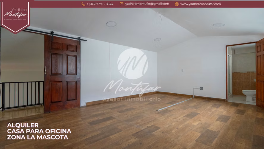 Casa en Zona La Mascota Ideal para Oficinas en Alquiler - Imagen 10