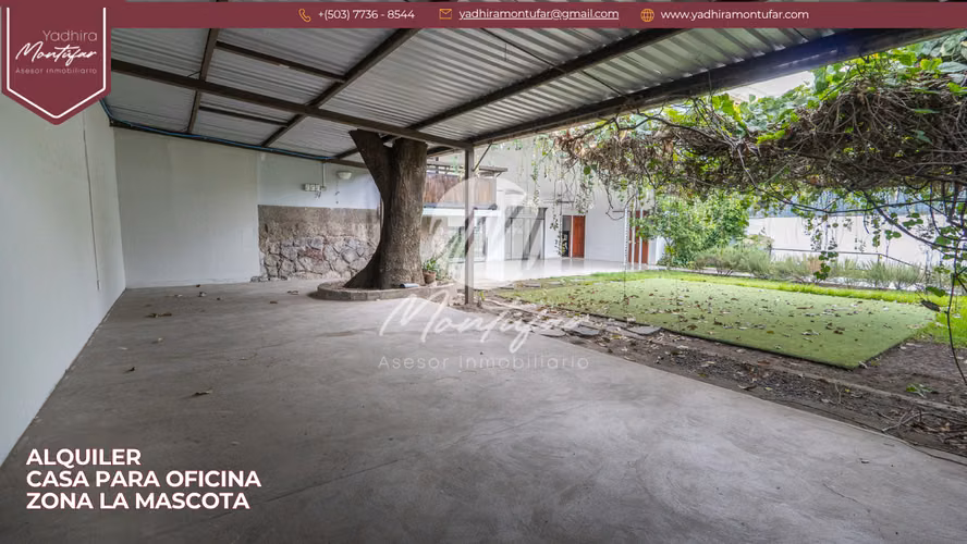 Casa en Zona La Mascota Ideal para Oficinas en Alquiler - Imagen 12