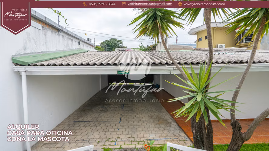 Casa en Zona La Mascota Ideal para Oficinas en Alquiler - Imagen 5