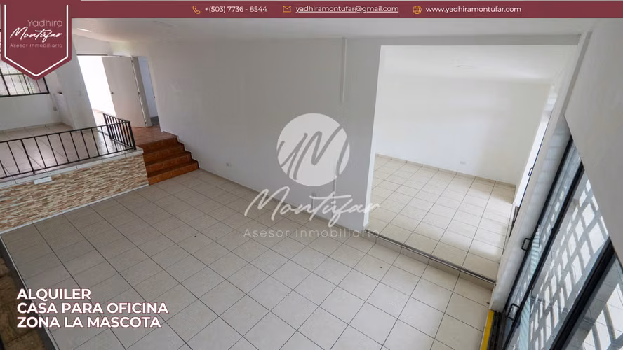 Casa en Zona La Mascota Ideal para Oficinas en Alquiler - Imagen 11