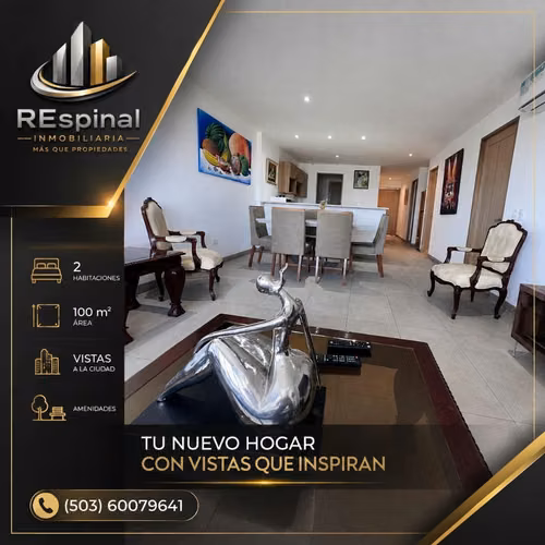 Apartamento Escalon full muebles