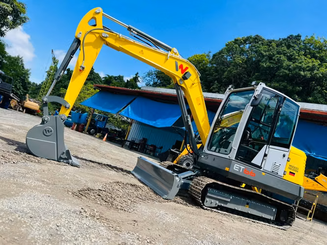 2025 - Miniexcavadora WACKER NEUSON ET66 – DE 6 TONELADAS