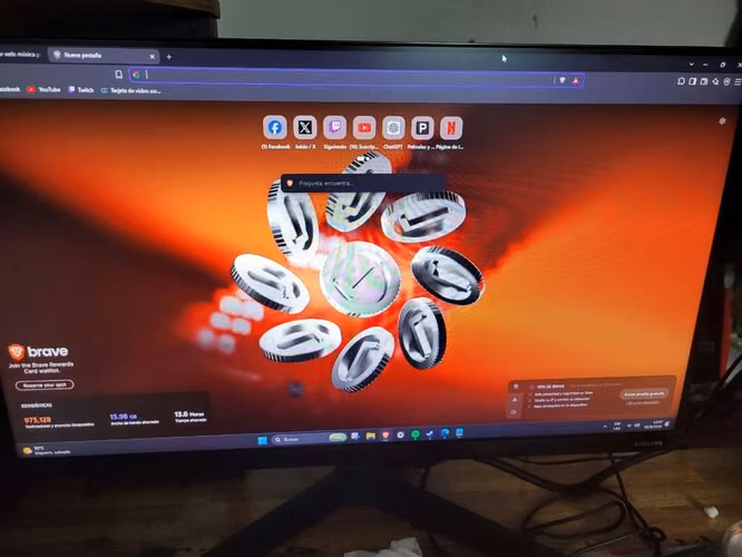 Monitor Samsung 24'' FHD 75Hz 1920 x 1080