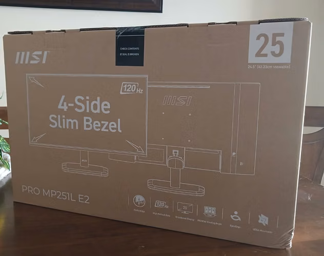 MONITORES MSI PRO 25” IPS 120Hz — ¡FULL HD + 1MS! NUEVOS - Imagen 2