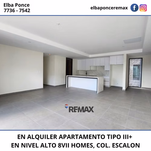 EN ALQUILER | APARTAMENTO A ESTRENAR – 8VII HOMES III+, COLONIA ESCALÓN - Imagen 2
