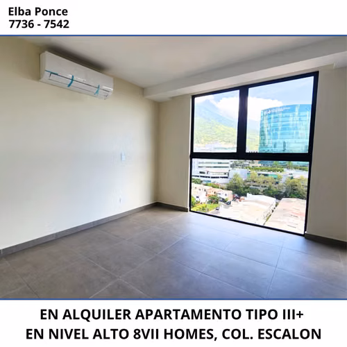EN ALQUILER | APARTAMENTO A ESTRENAR – 8VII HOMES III+, COLONIA ESCALÓN
