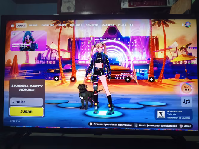 - Take your console and start playing HOY!