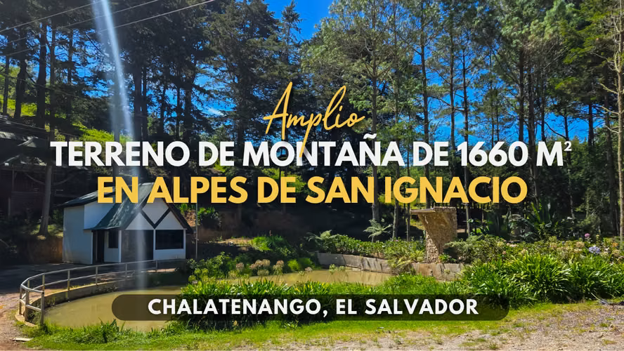 Amplio Terreno de Montaña de 1660 m² en Alpes de San Ignacio