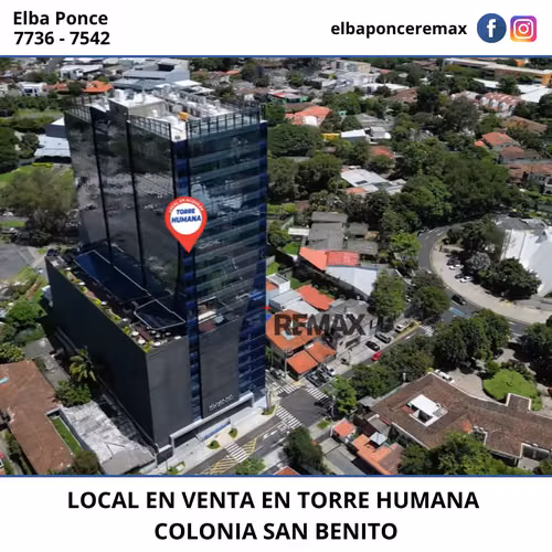 LOCAL EN VENTA EN TORRE HUMANA, COLONIA SAN BENITO - Imagen 4