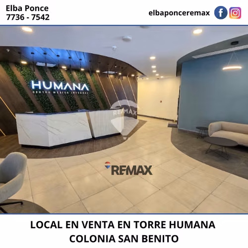 LOCAL EN VENTA EN TORRE HUMANA, COLONIA SAN BENITO - Imagen 5