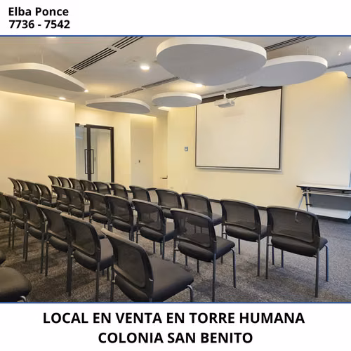 LOCAL EN VENTA EN TORRE HUMANA, COLONIA SAN BENITO