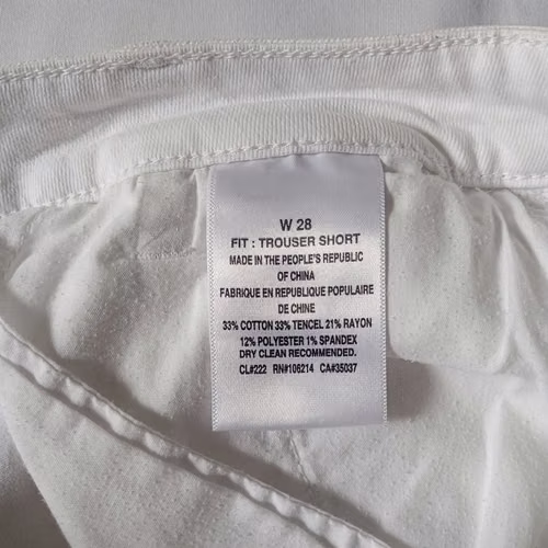 Trouser Short Talla 28 - Imagen 3