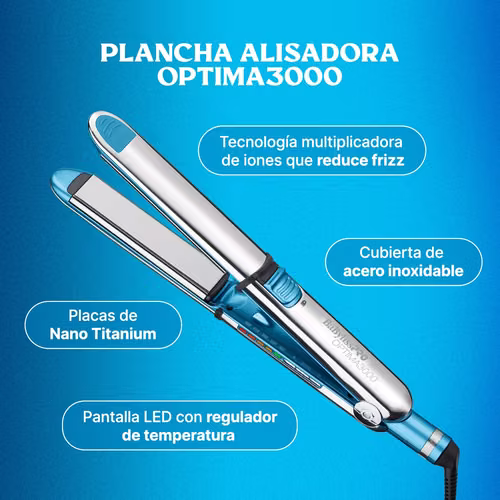 VENDO por cierre de negocio Plancha Baby Liss óptima 3000