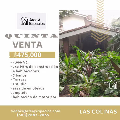 Se vende Casa en Planes de Renderos
