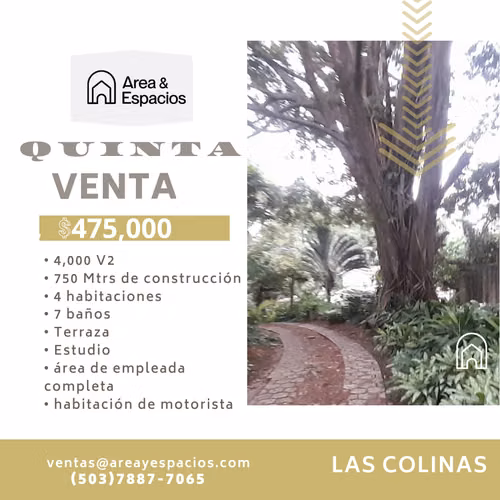 Se vende Casa en Planes de Renderos