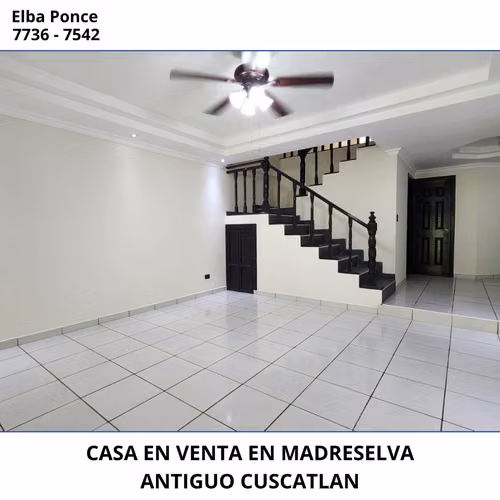 AMPLIA CASA EN VENTA EN MADRESELVA, ANTIGUO CUSCATLAN - Imagen 8