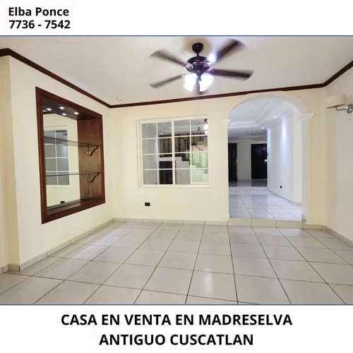 AMPLIA CASA EN VENTA EN MADRESELVA, ANTIGUO CUSCATLAN - Imagen 6