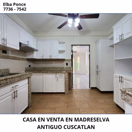 AMPLIA CASA EN VENTA EN MADRESELVA, ANTIGUO CUSCATLAN - Imagen 4