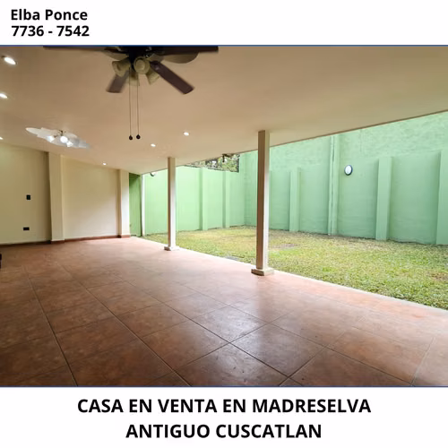 AMPLIA CASA EN VENTA EN MADRESELVA, ANTIGUO CUSCATLAN - Imagen 5