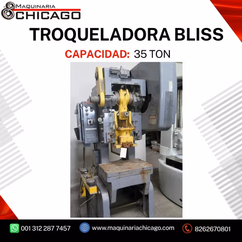 TROQUELADORA BLISS 35 TON