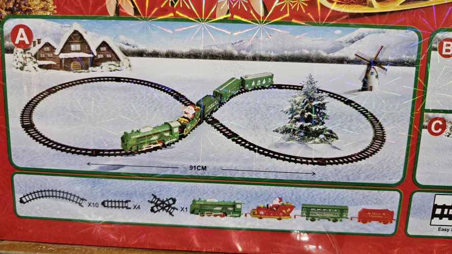 Tren Navideño de baterias!!!