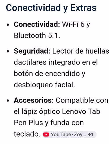 TABLE LENOVO, P12 - Imagen 8