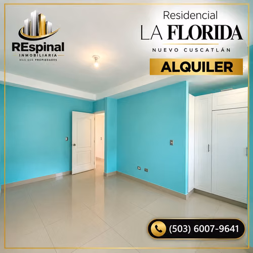 RESIDENCIAL EN ALQUILER (la florida nuevo Cuscatlán ) - Imagen 9
