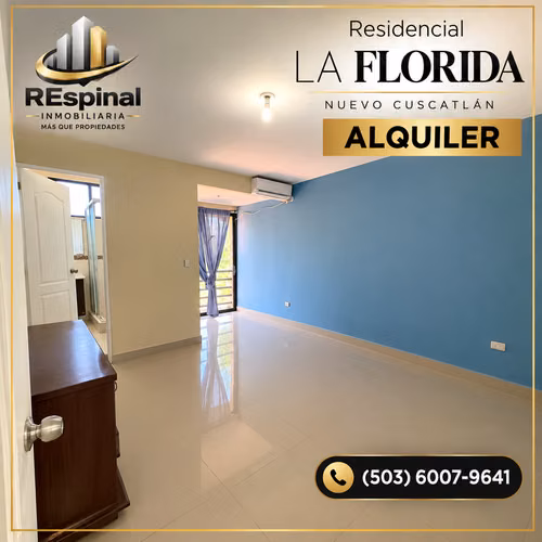 RESIDENCIAL EN ALQUILER (la florida nuevo Cuscatlán ) - Imagen 7