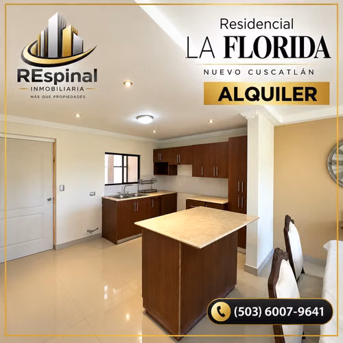 RESIDENCIAL EN ALQUILER (la florida nuevo Cuscatlán ) - Imagen 5