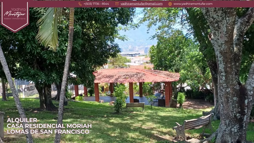 Casa en Residencial Moriah – Lomas de San Francisco en Alquiler