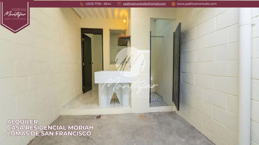 Casa en Residencial Moriah – Lomas de San Francisco en Alquiler