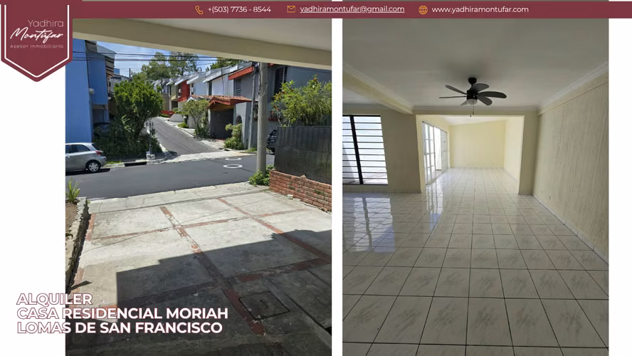 Casa en Residencial Moriah – Lomas de San Francisco en Alquiler - Imagen 10
