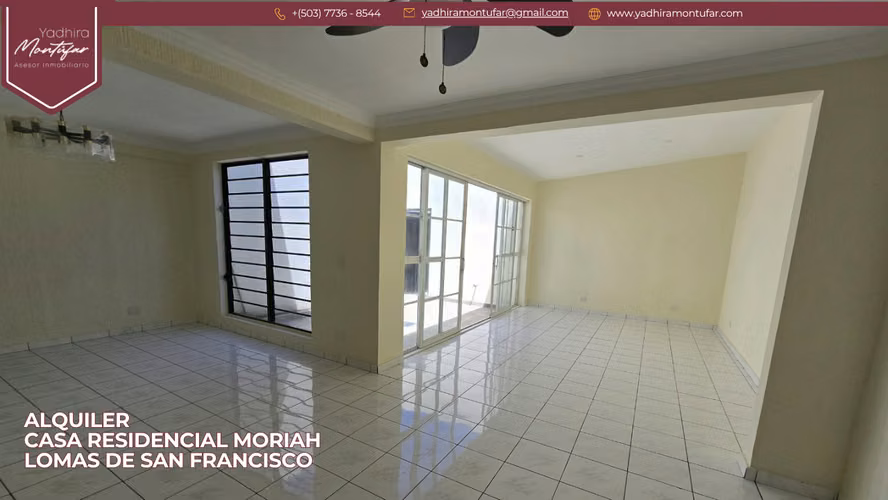Casa en Residencial Moriah – Lomas de San Francisco en Alquiler - Imagen 2