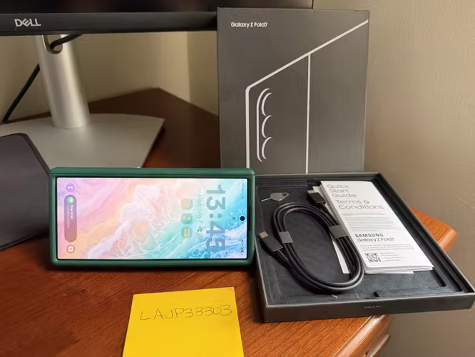 Samsung Z Fold 7 en excelente estado, como nuevo. ¡Un teléfono fantástico!