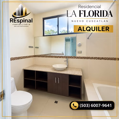 Nuevo Cuscatlán (Residencial La Florida ) ALQUILER - Imagen 7