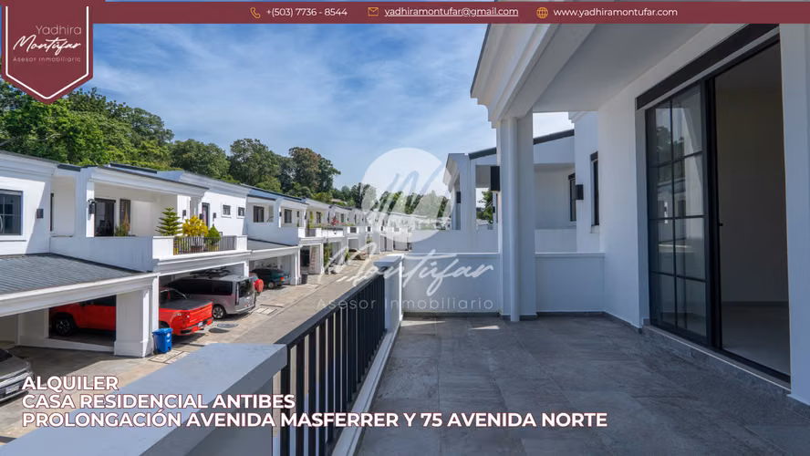 Alquiler Casa en Antibes zona prolongación Avenida Masferrer y 75 avenida norte - Imagen 9