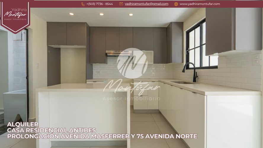 Alquiler Casa en Antibes zona prolongación Avenida Masferrer y 75 avenida norte - Imagen 3