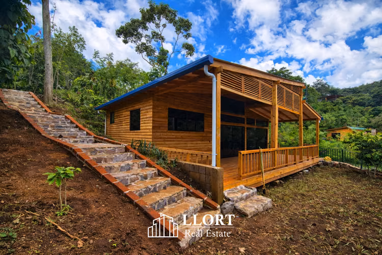 Cabañas Privadas en VENTA ubicadas en Santiago de María, ideal para airbnb o inversión turística 