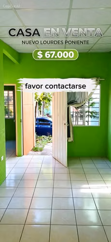 (SV) CASA PRIVADA EN NUEVO LOURDES PONIENTE