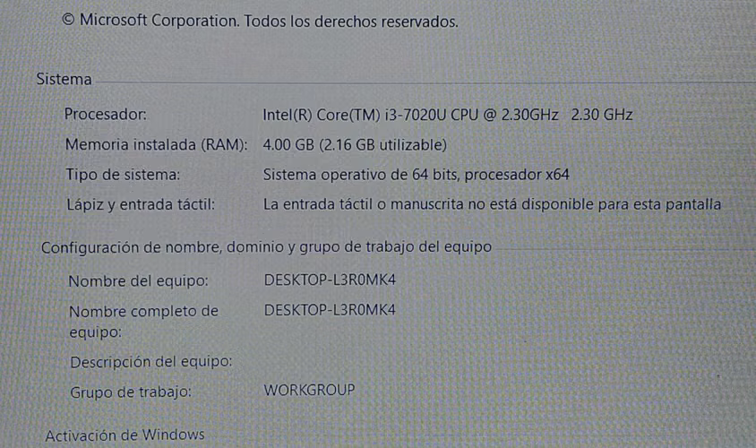 VENDO LAPTOP SLIM DELL INSPIRION iCORE 3 4GB RAM Y 250GB DISCO NITIDA  - Imagen 5