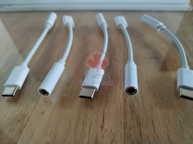   Adaptador USB C a 3.5mm para audio,