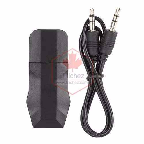 Adaptador Bluetooth 5.0 USB transmisor y receptor audio 3.5mm 