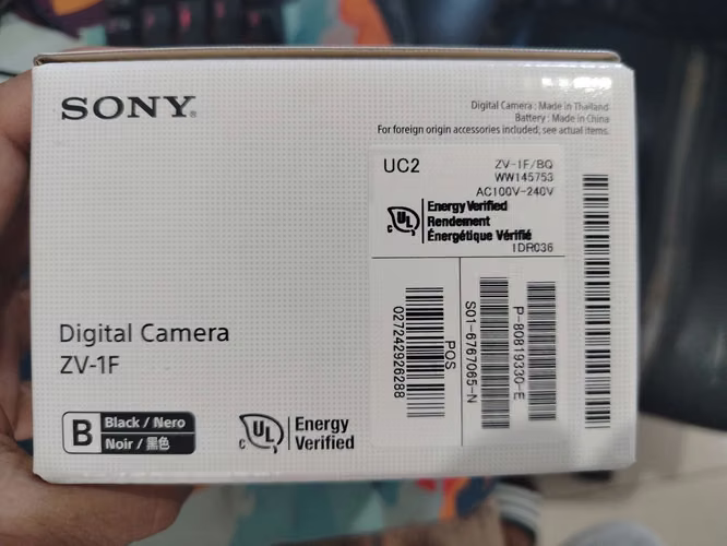 Camara Sony ZV-1F